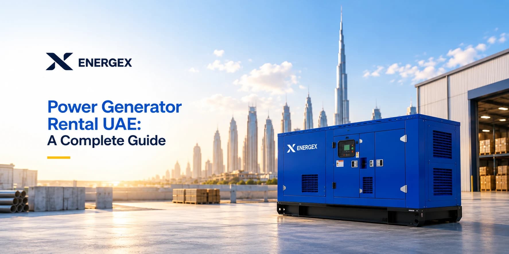 Power Generator Rental UAE: A Complete Guide for Businesses and Projects